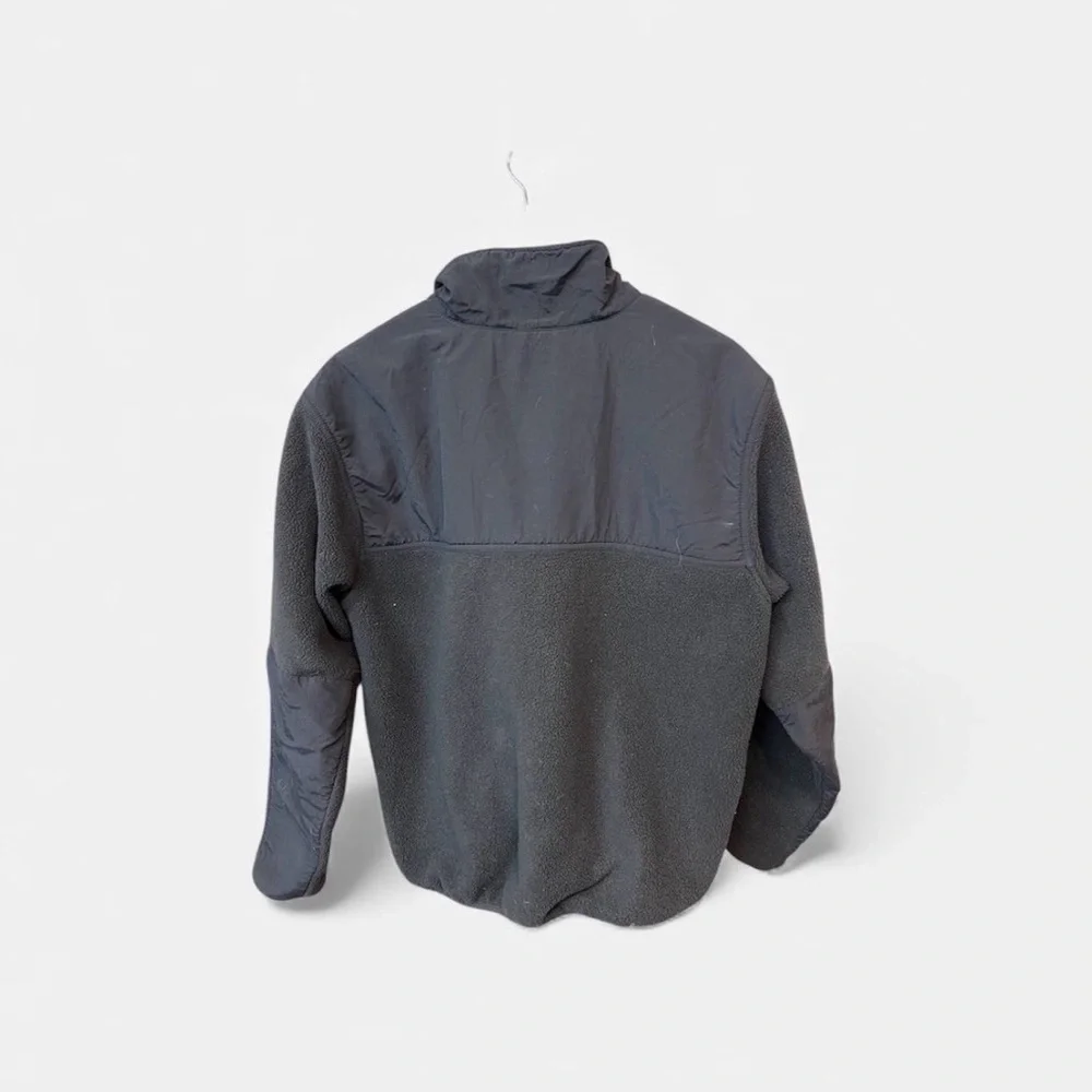 Vintage Abercrombie And Fitch Y2K Fleece Jacket Navy Men Small